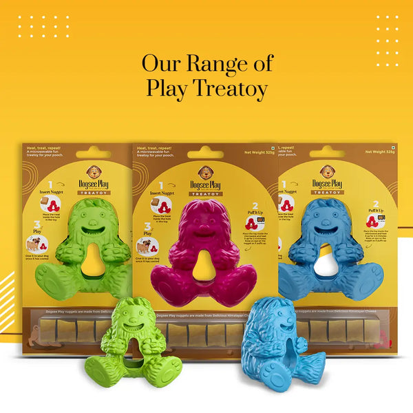Dogsee Play Yeti Treat Toy